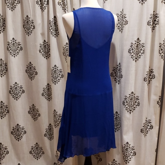 Blue BNWT Maggie Ward MW Louise Brooks Dress - Picture 3 of 8